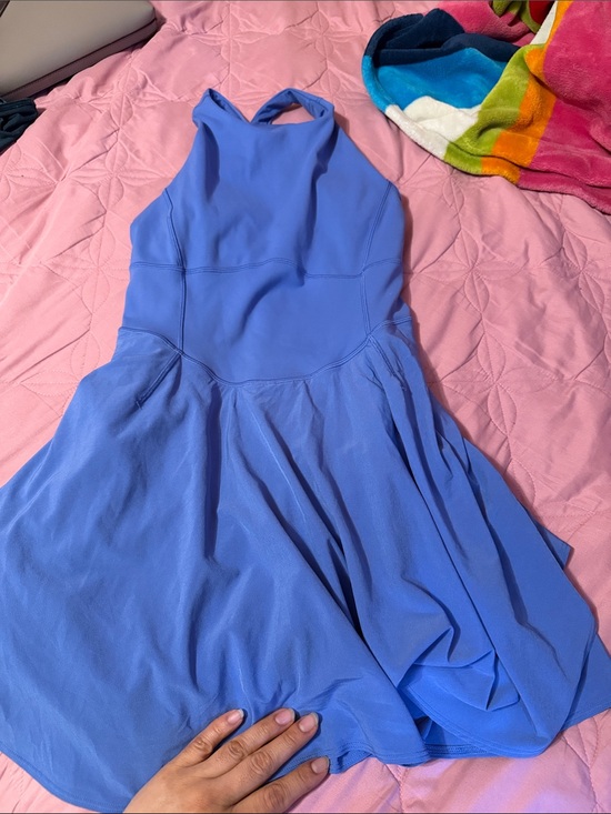 lululemon athletica Dresses & Skirts - lululemon athletica Periwinkle Racerback Athletic Mini Dress